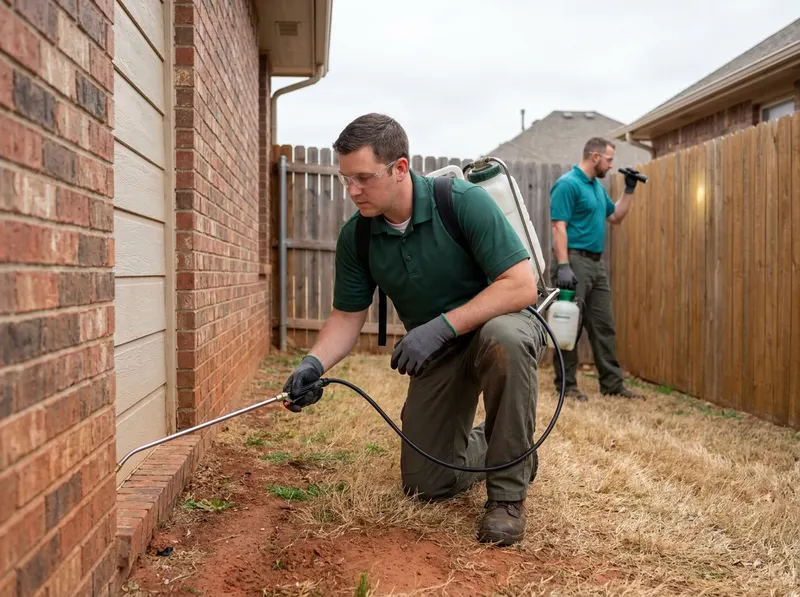 Carpenter Ant Void & Perimeter Remediation in Oklahoma City, OH