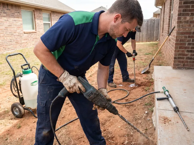 Subterranean Termite Treatment in Oklahoma City, OK