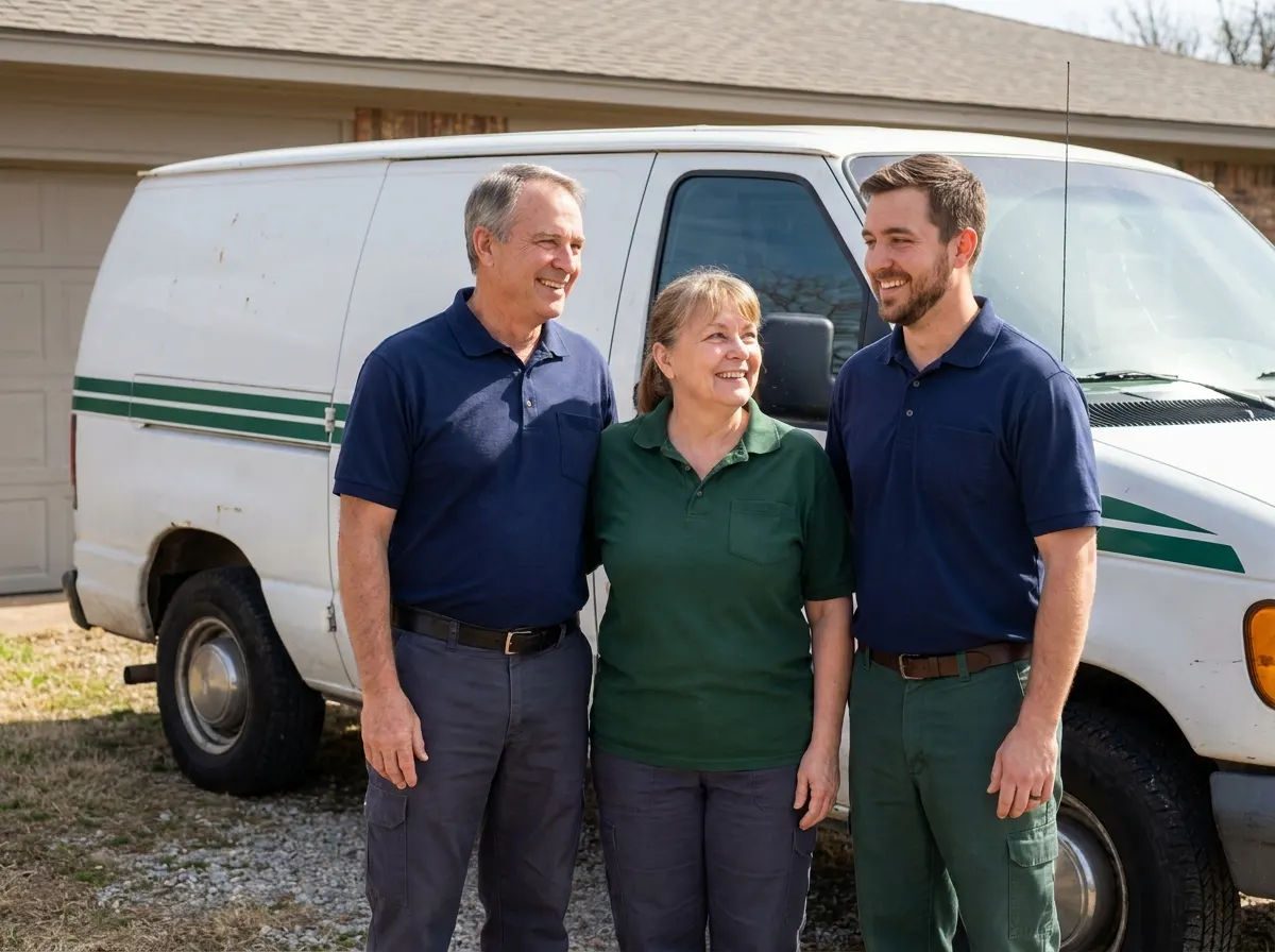The Zorevia Insect Specialists team, pest control services in Oklahoma City, OK